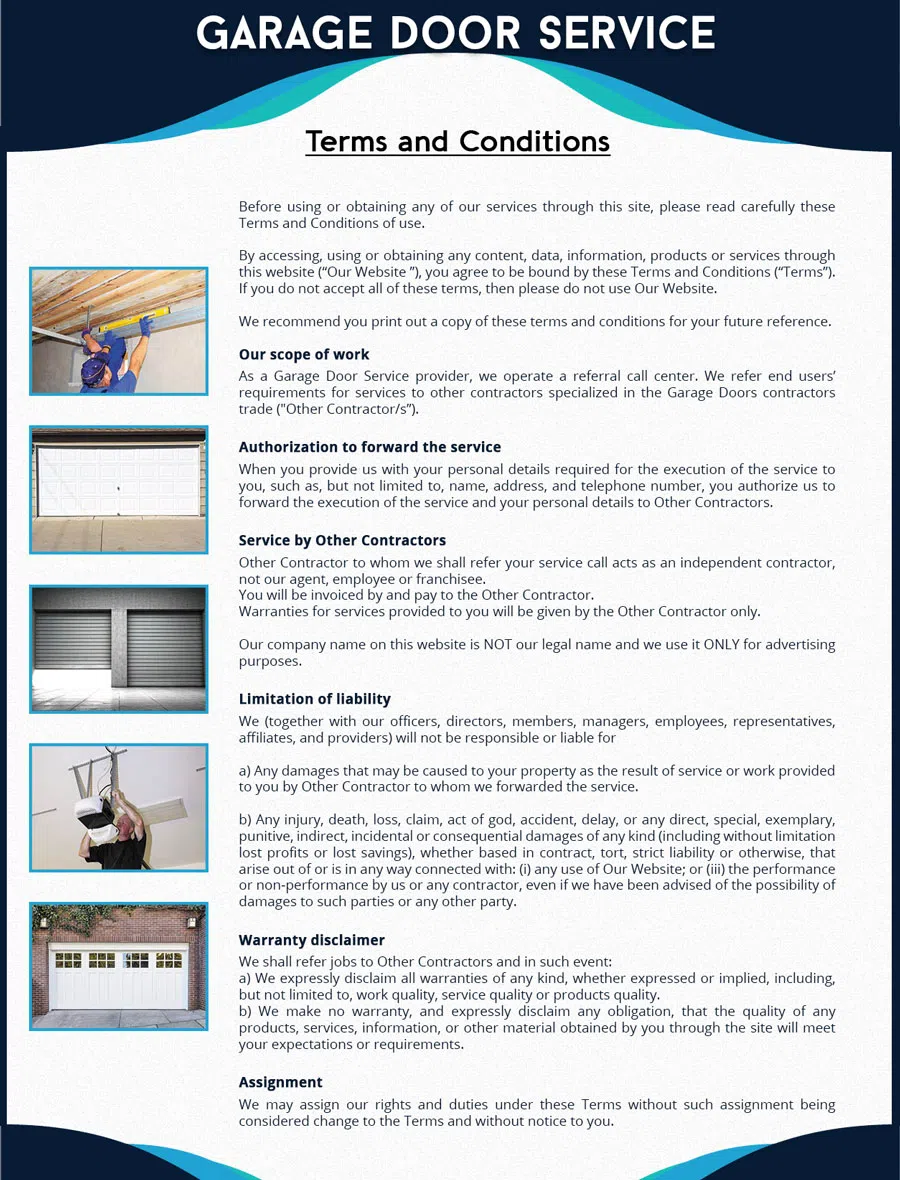 Garage Door Service Repair Thornton, PA 484-254-4899